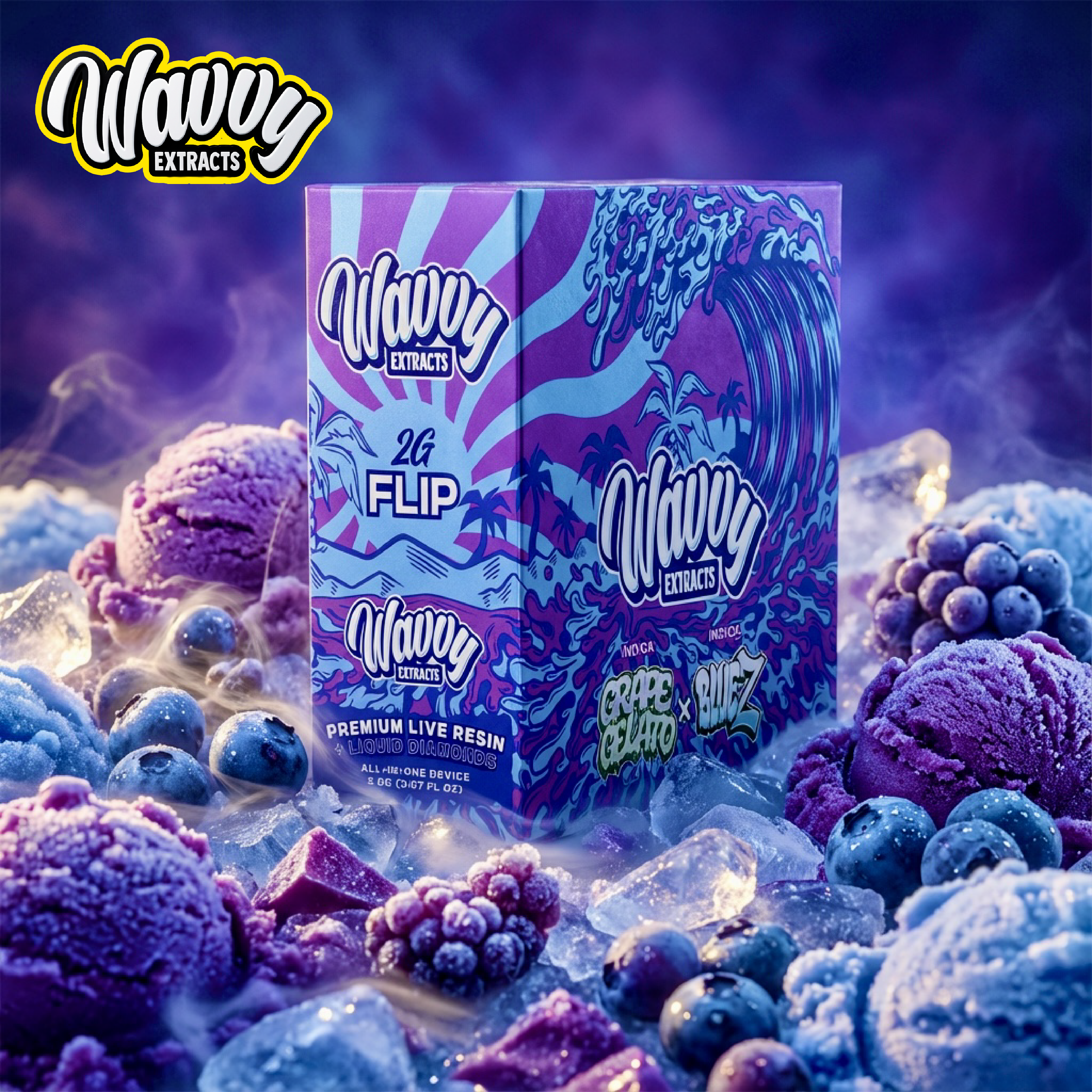Grape Gelato x Blue Z