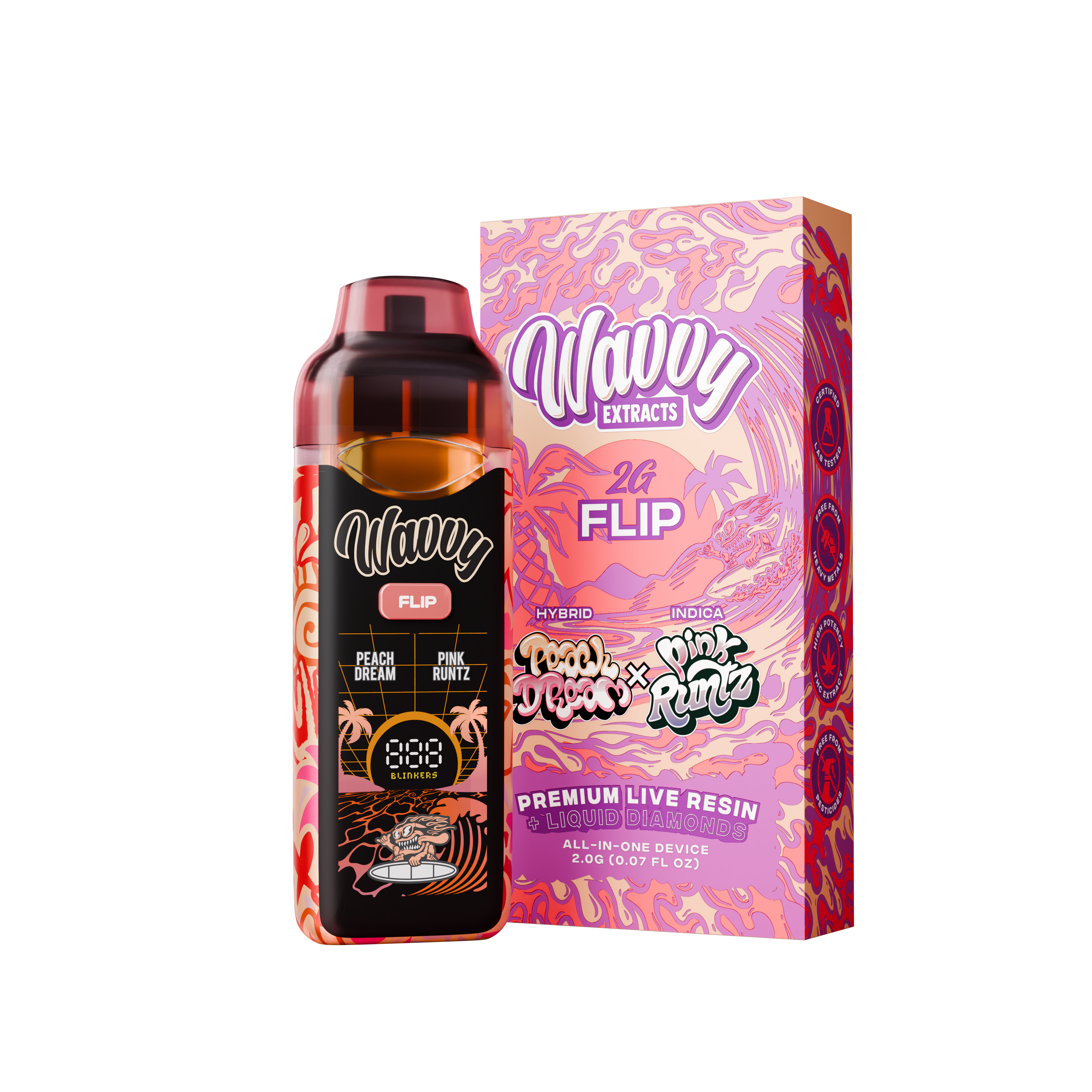 Peach Dreams x Pink Runtz