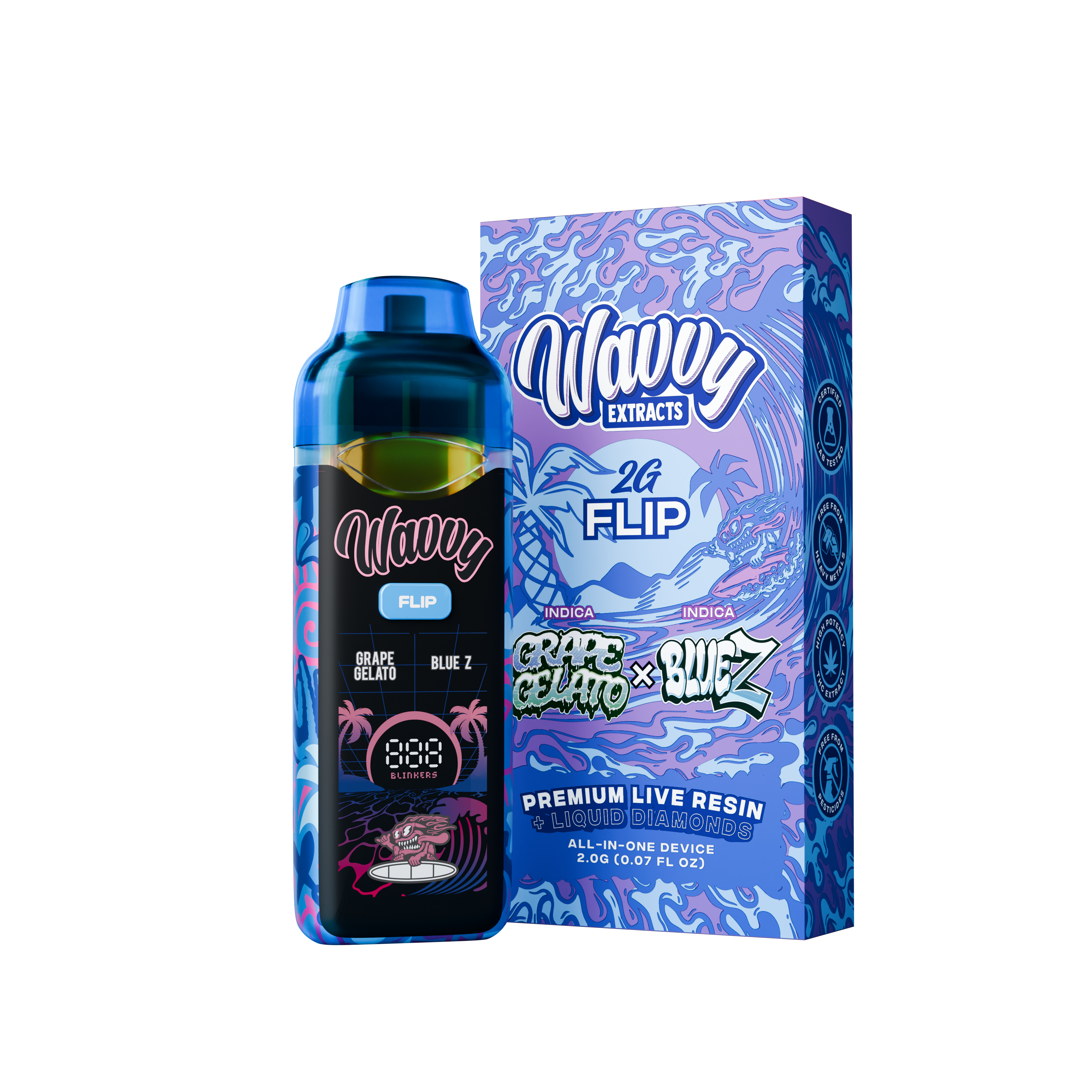 Grape Gelato x Blue Z