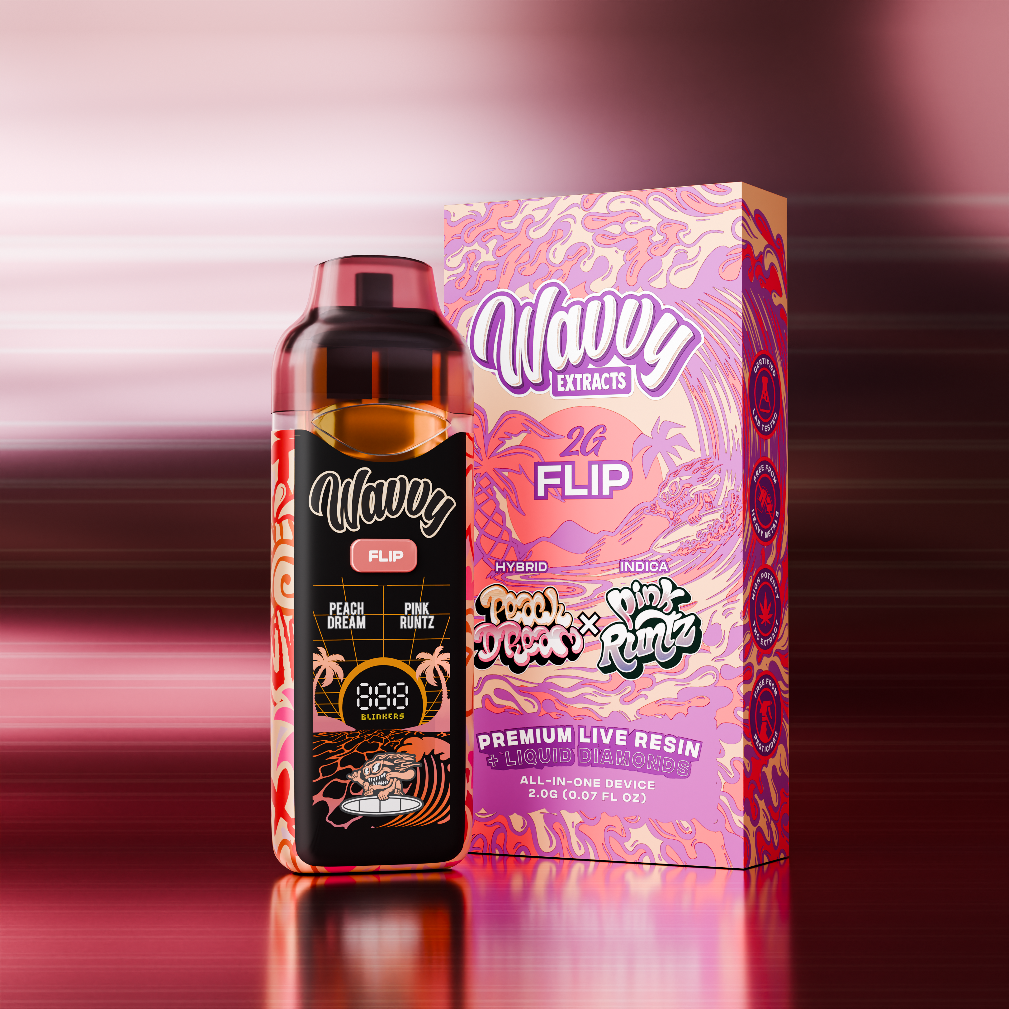 Peach Dreams x Pink Runtz