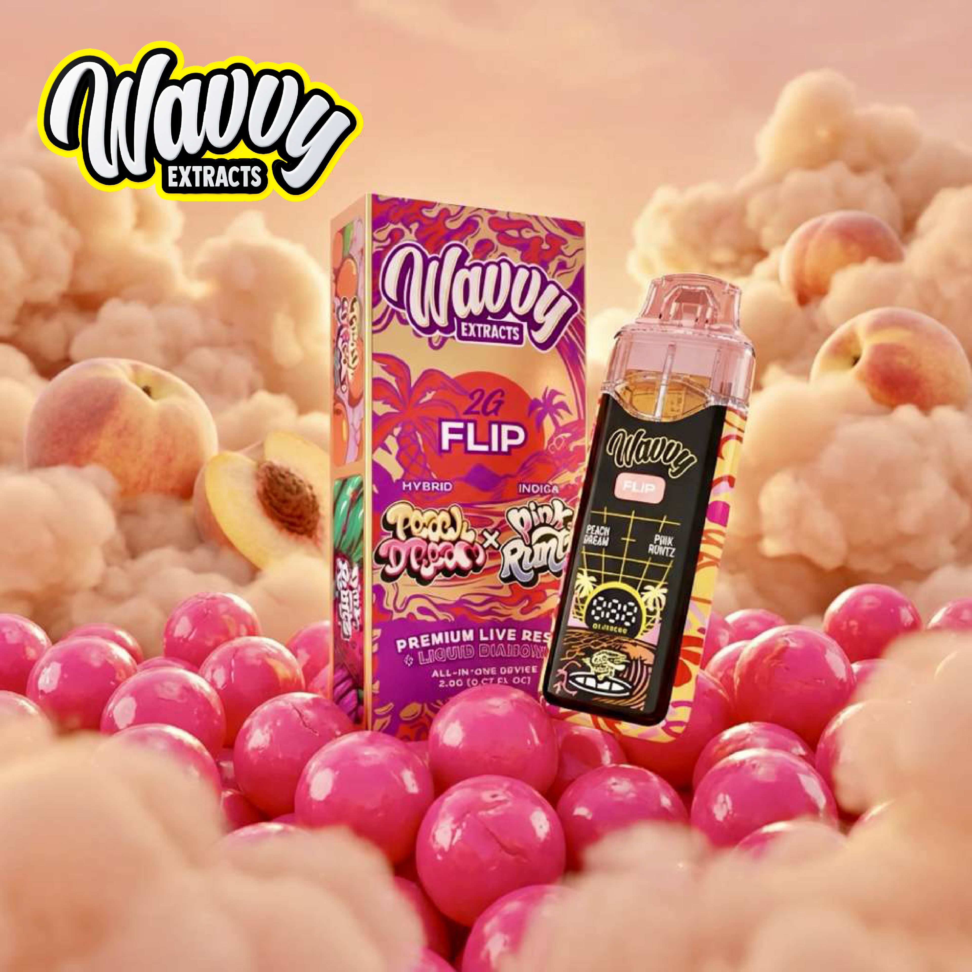 Peach Dreams x Pink Runtz